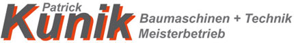 Kunik Baumaschinen Logo